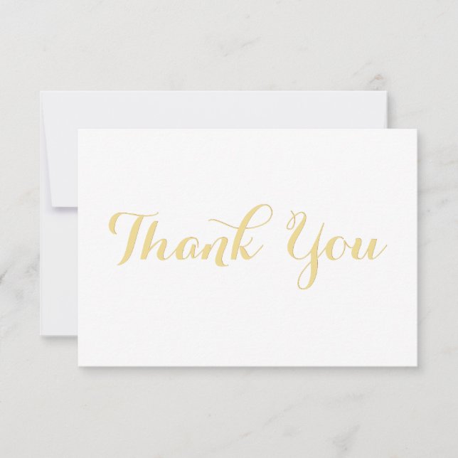 Nurse Doctor Healthcare Medical Hospital Elegant Thank You Card (Front)