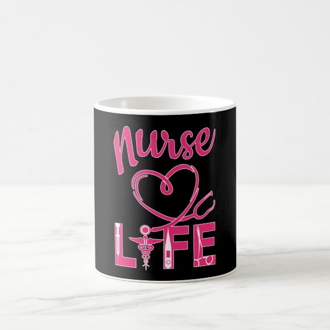 Nurse Doctor Hospital Nursing Medicine Love Gift Coffee Mug (Center)