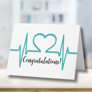 Nurse Doctor Medical Graduation Congratulations Card