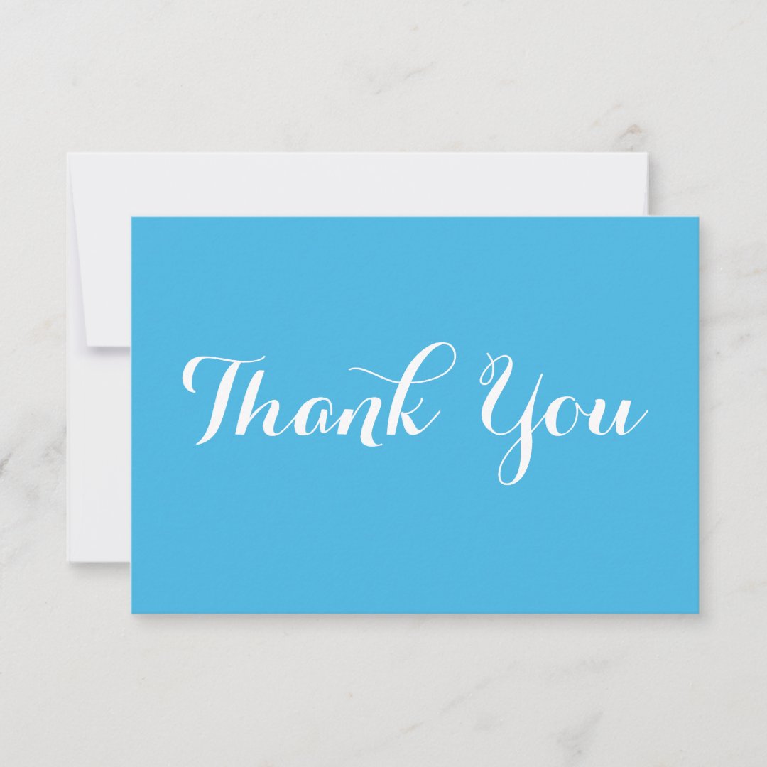 Nurse Doctor Medical Healthcare Hospital Elegant Thank You Card | Zazzle