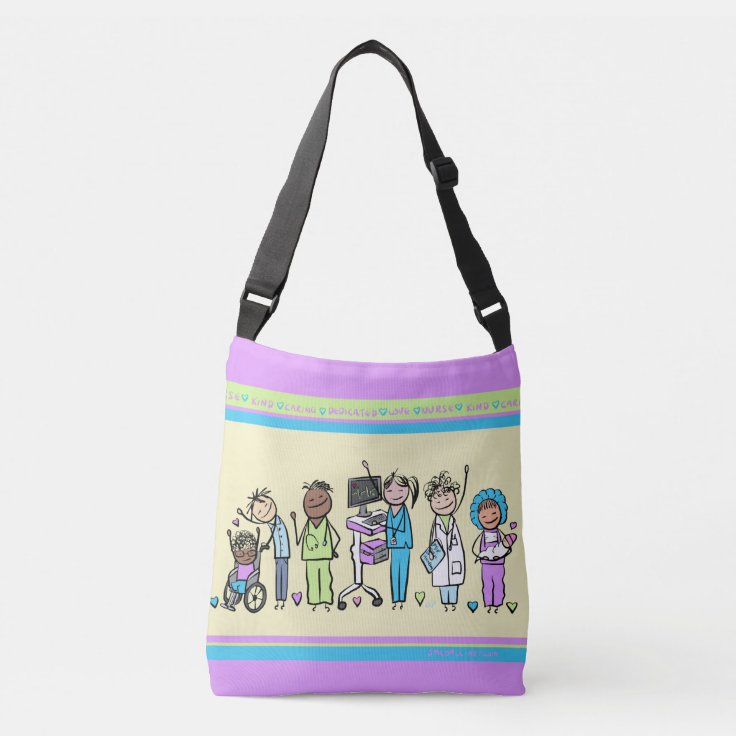 Nurse Doctor Medical Person Over the Shoulder Bag Zazzle