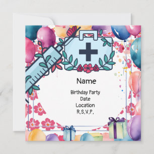  Nurse Doctor Medical Staff   flowers for party  Save The Date