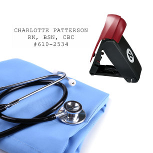 Nurse Doctor Signature Stamp Simple Modern Script