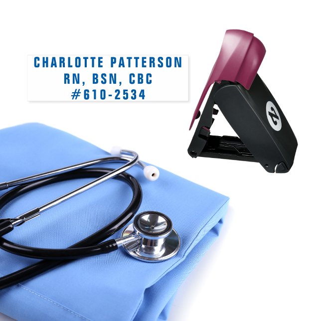 Nurse Doctor Signature Stamp Simple Modern Script (Creator Uploaded)