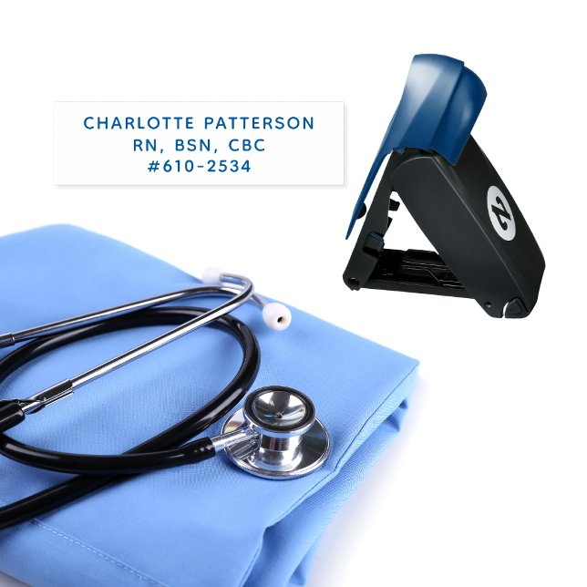 Nurse Doctor Signature Stamp Simple Modern Script (Creator Uploaded)