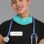 Nurse Doctor Stethoscope Medical RN Name Tag