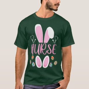 Nurse Easter Egg Hunting Rabbit Rn Easter Day Bunn T-Shirt
