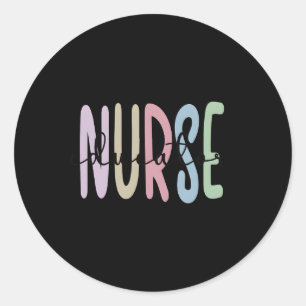 Nurse Educator Appreciation Nursing Education Classic Round Sticker