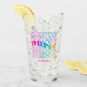 Nurse Elegant Color Glass