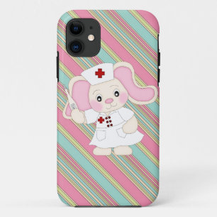 Nurse Elephant iPhone "5 5s" barely there case