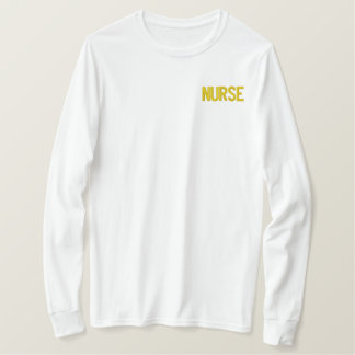 NURSE EMBROIDERED LONG SLEEVE T-Shirt