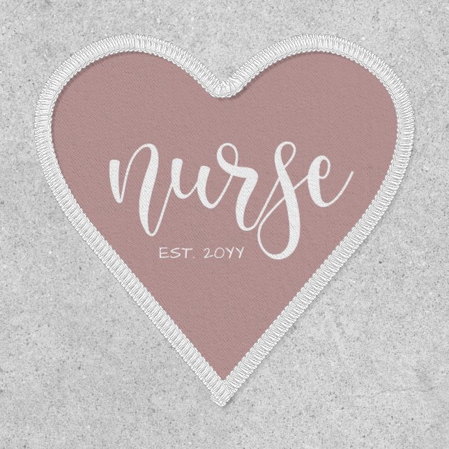 Nurse Est Custom Year Student Nurse RN graduation Patch (Front)