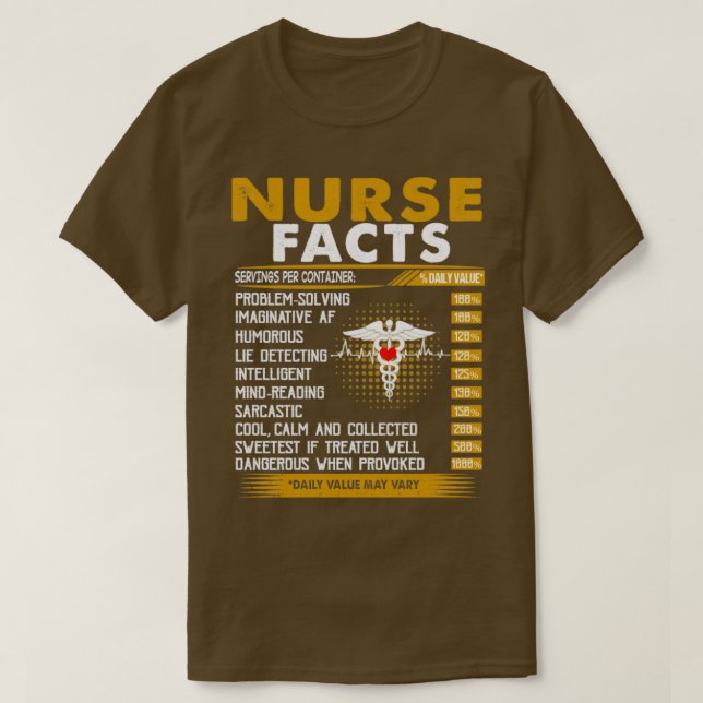 Nurse Fact T-Shirt (Design Front)