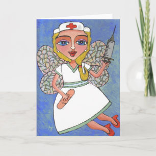 Nurse Fairy — greeting card
