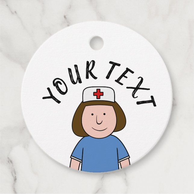 Nurse Favor Tags (Front)