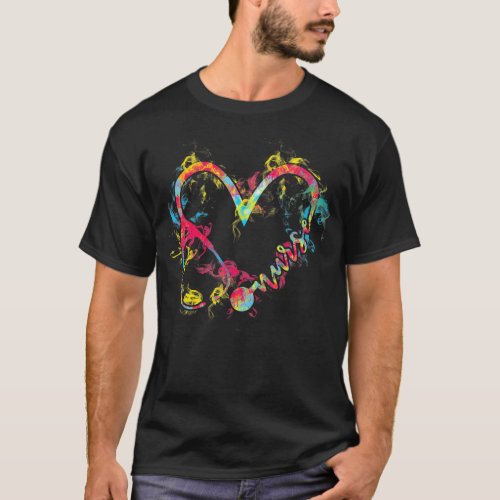 Nurse Flaming Heart T_Shirt