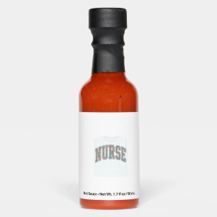 Nurse Floral Varsity Lettering Shirt Design_1 Hot Sauces