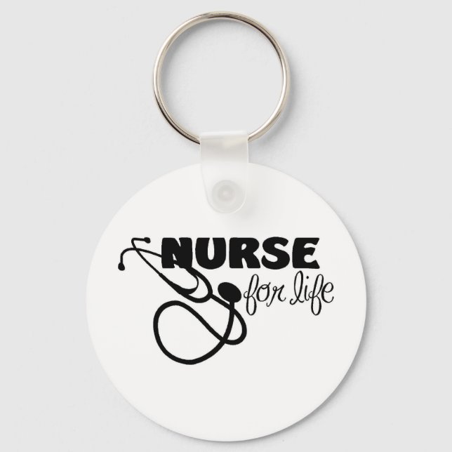 Nurse for Life Keychain (Front)