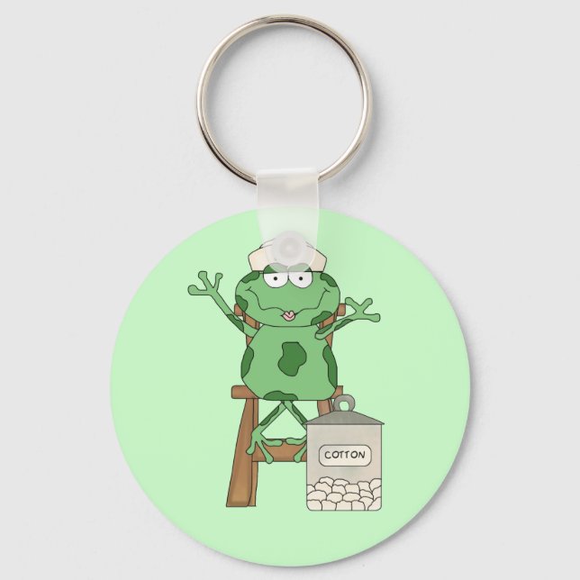 Nurse Frog Keychain (Front)