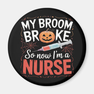Nurse Funny Halloween Nursing Essential T-Shirt_1 Magnet