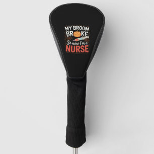 Nurse Funny Halloween Nursing Essential T-Shirt Golf Head Cover