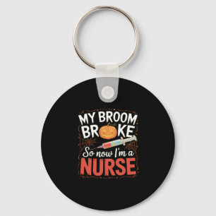 Nurse Funny Halloween Nursing Essential T-Shirt Keychain