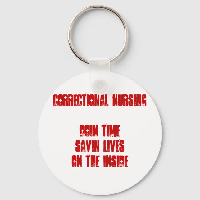 Nurse-Funny Keychain (Front)