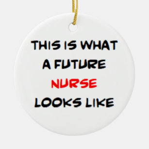 nurse, future ceramic ornament