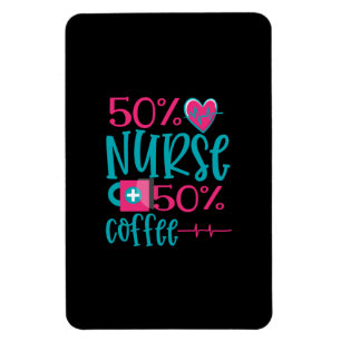 Nurse Gift   50 Nurse 50 Coffee Magnet