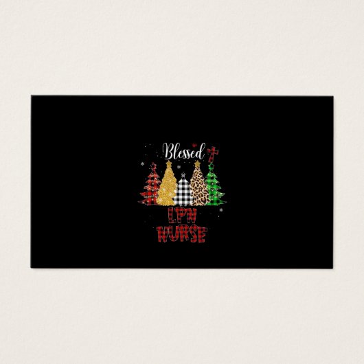 Nurse Gift Blessed LPN Nurse (Front)