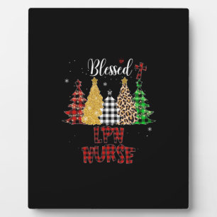 Nurse Gift Blessed LPN Nurse Plaque