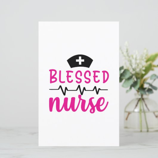 Nurse Gift | Blessed Nurse (Standing Front)