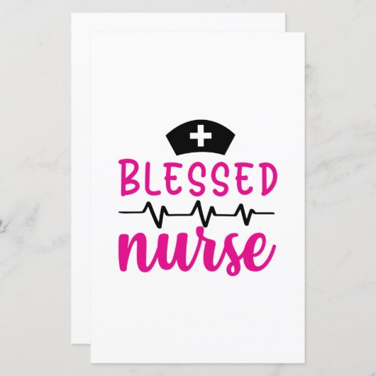 Nurse Gift | Blessed Nurse (Front/Back)