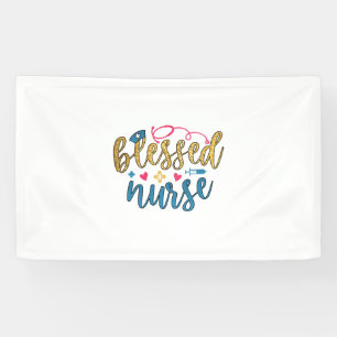 Nurse Gift   Blessed Nurse Banner