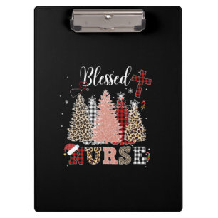 Nurse Gift Blessed Nurse Clipboard