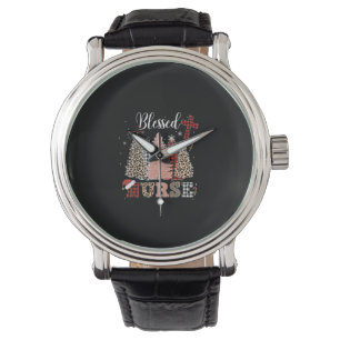 Nurse Gift Blessed Nurse Watch