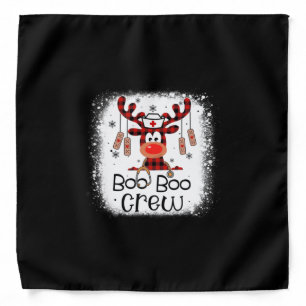 Nurse Gift Boo Boo Crew Bandana