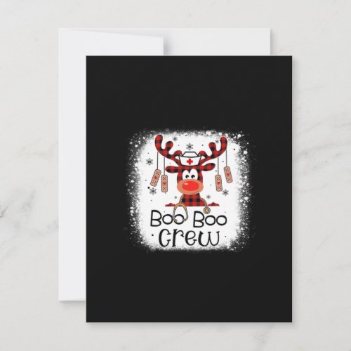 Nurse Gift Boo Boo Crew Note Card