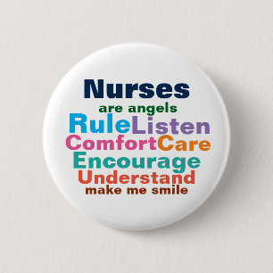 Nurse gift buttons. pinback button