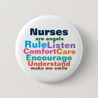 Nurse gift buttons. pinback button
