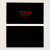 Nurse Gift Christmas Nurse (Front & Back)