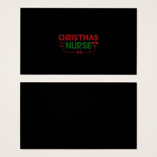 Nurse Gift Christmas Nurse (Front & Back)