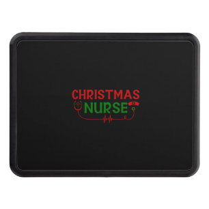 Nurse Gift   Christmas Nurse Hitch Cover