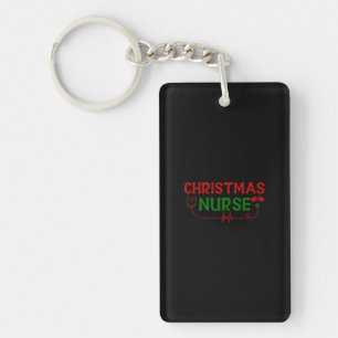 Nurse Gift Christmas Nurse Keychain