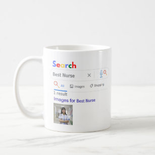 NURSE GIft FUNNY World's BEST SEARCH Engine Coffee Mug