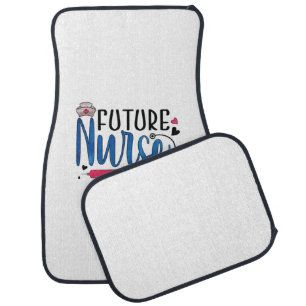 Nurse Gift   Future Nurse Car Floor Mat