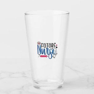 Nurse Gift   Future Nurse Glass