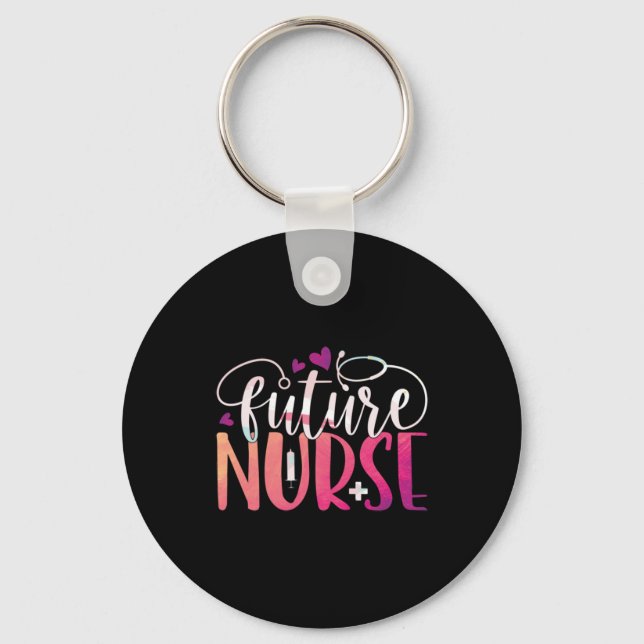 Nurse Gift | Future Nurse Keychain (Front)