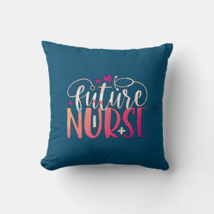 Nurse Gift   Future Nurse Throw Pillow