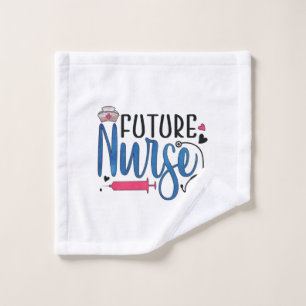 Nurse Gift Future Nurse Wash Cloth